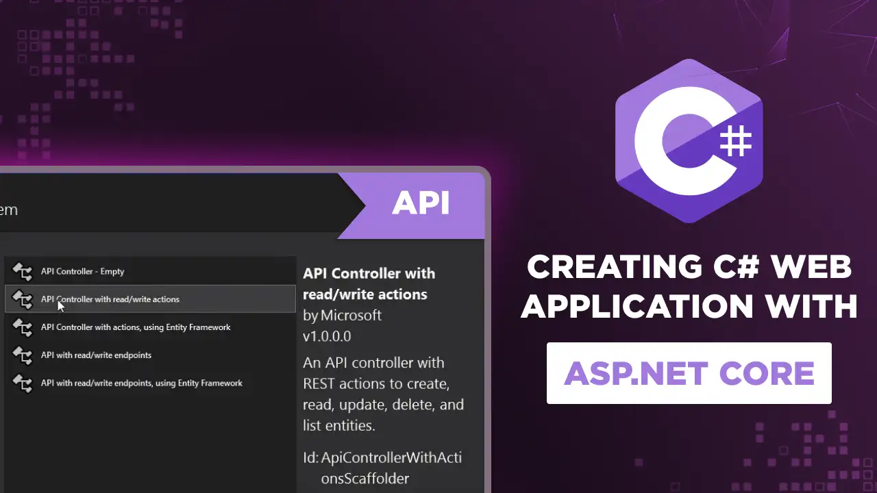 Creating C# Web Application with ASP.NET Core