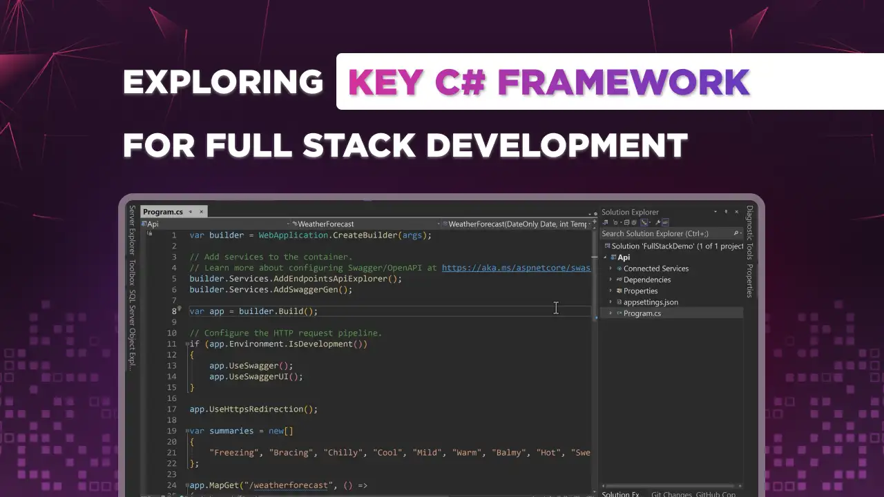 Exploring Key C# Framework for Full Stack Development