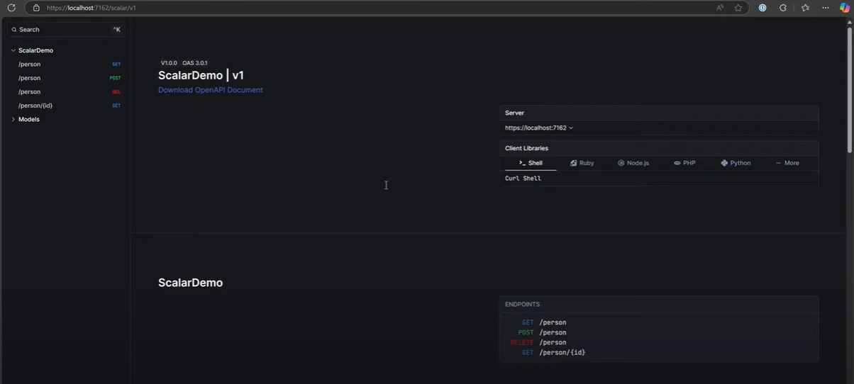 Options Replace Swagger Dotnet 9 Apis 11 related to Option 4: Scaler – Tim’s Favorite for API Testing