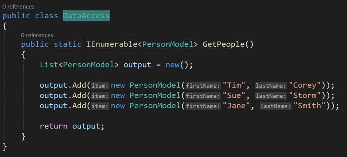 Understanding Yield In Csharp 3 related to Building the DataAccess Class with a Traditional List Return
